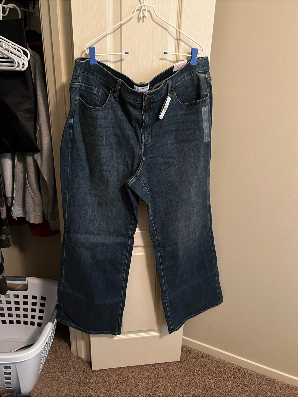 Lane Bryant Dark Blue Bootcut Jeans